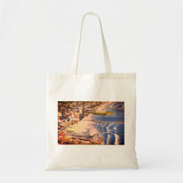Oceanside Long Beach, CA (Boardwalk, Sand) Tote Bag