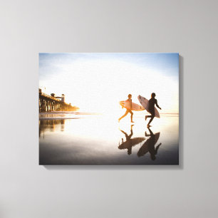 Oceanside Strand Canvas Afdruk