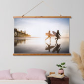 Oceanside Strand Hangend Wandkleed (Slaapkamer)