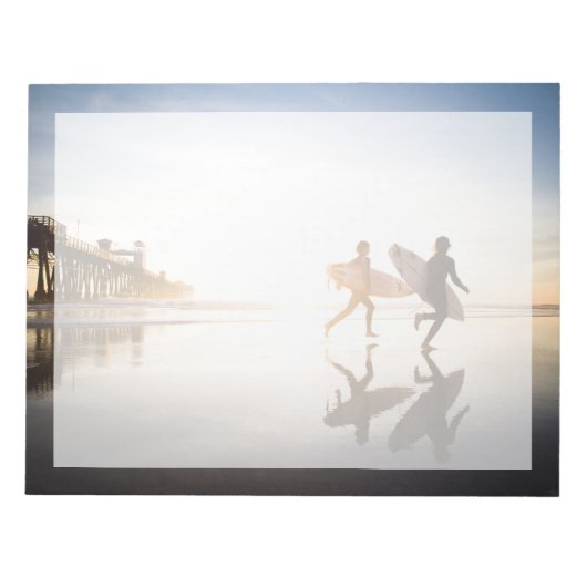 Oceanside Strand Notitieblok (Voorkant)