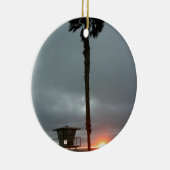 Oceanside Sunset Keramisch Ornament (Rechts)