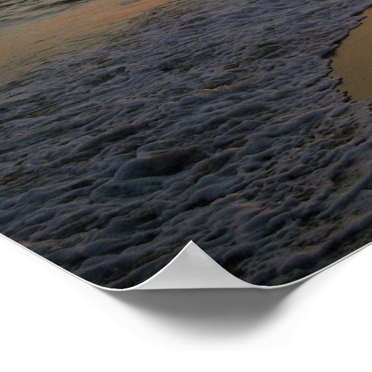 Oceanside Sunset Poster (Hoek)