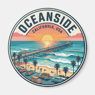 Oceanside USA Magneet