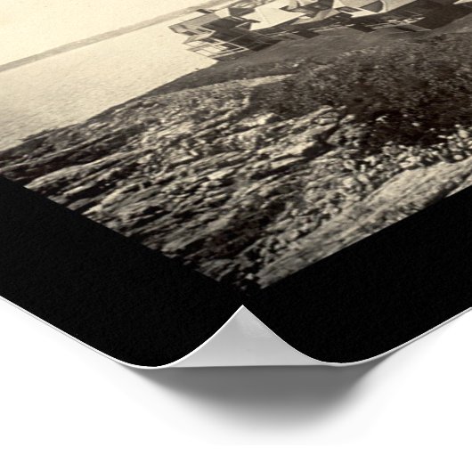 Oceanview Marblehead Foto 1908 Poster (Hoek)