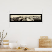 Oceanview Marblehead Foto 1908 Poster (Keuken)