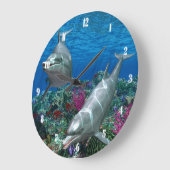 Oceanworld 2 Wall Clock Grote Klok (Hoek)