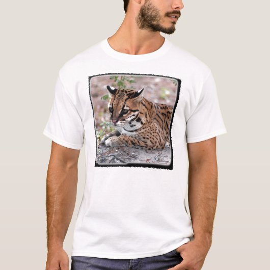 Ocelot 01 11x11 t-shirt (Voorkant)