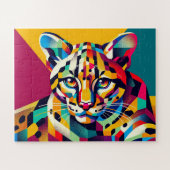 Ocelot 50 pièces Puzzle pour enfants (Horizontal)