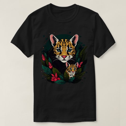 Ocelot Fathers Day T-shirt (Design voorkant)