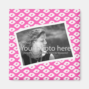 Ocelot fotoframes - Roze Magneet