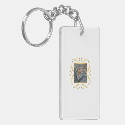 Ocelot Framed Sleutelhanger (Voorkant Links)