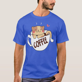 Ocelot koffie t-shirt