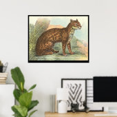 Ocelot Poster (Thuiskantoor)