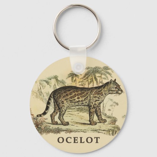  Ocelot Sleutelhanger (Voorkant)