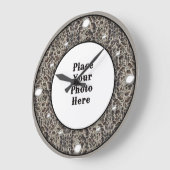 Ocelot Uw Foto Muur Klok (Hoek)