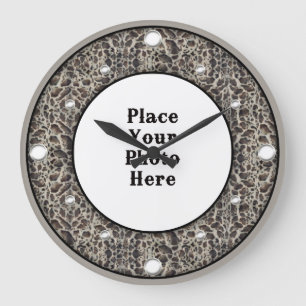 Ocelot Uw Klok van de Muur van de Foto