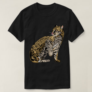 Ocelot Wild Cat Wild Life T shirten T-shirt