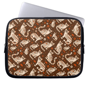 ocelotpatroon laptop sleeve