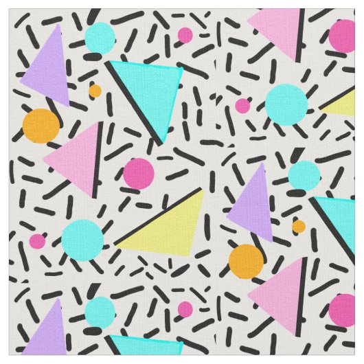 ochenteropatroon stof (Close Up)