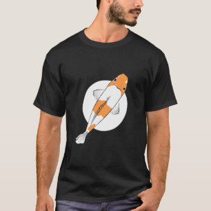Ochiba Koi Fish Brocaded Carp Nishikigoi Pond Amur T-shirt