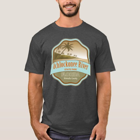Ochlockonee River State Park Wakulla County Florid T-shirt (Voorkant)