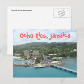 Ocho Rios, Briefkaart Jamaica (Voorkant / Achterkant)