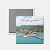 Ocho Rios, Jamaica Magnet Magneet (Voorkant / Achterkant)