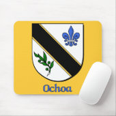 Ochoa Family Shield Mousepad Muismat (Met muis)