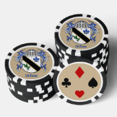Ochoa Heraldic Arms Poker Chips (Opstapeling)