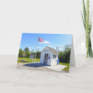 Ochopee, Florida, Postkantoor, Kleinste in de VS Bedankkaart