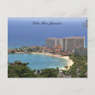 Ochos Rios Jamaica, photography, resort Briefkaart