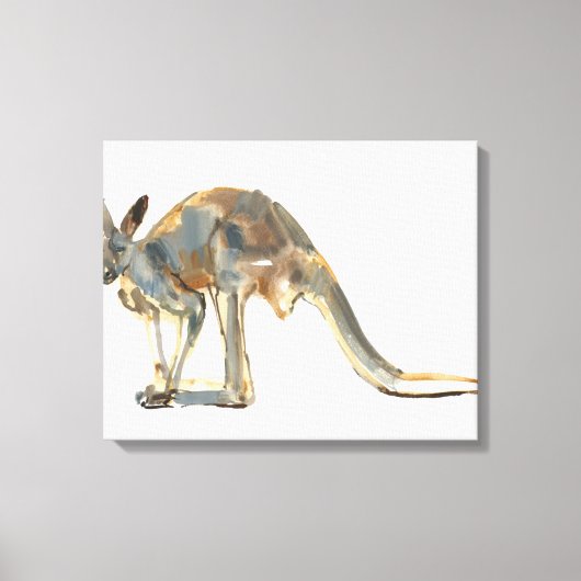 Ochre Dusted Canvas Afdruk (Voorkant)