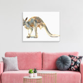 Ochre Dusted Canvas Afdruk (Insitu (Woonkamer))