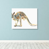 Ochre Dusted Canvas Afdruk (Insitu (Houten vloer))