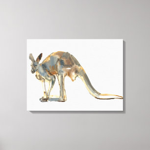 Ochre Dusted Canvas Afdruk