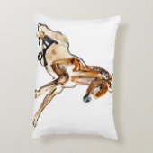 Ochre Foal Accent Kussen (Achterkant (Verticaal))