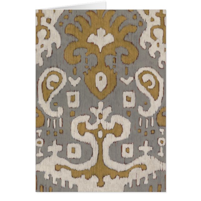 Ochre Ikat I (Devant)