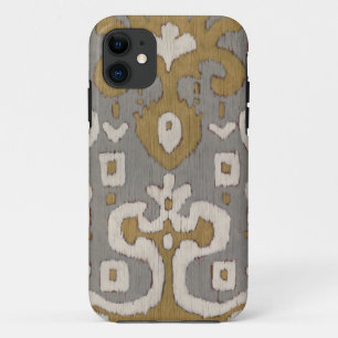 Ochre Ikat I iPhone 11 Hoesje