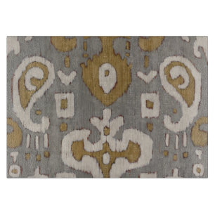 Ochre Ikat I Snijplank