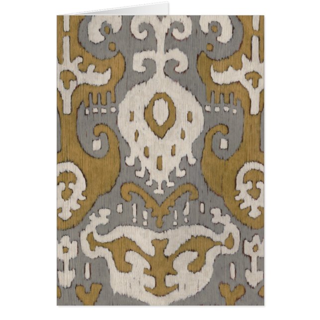 Ochre Ikat II (Devant)