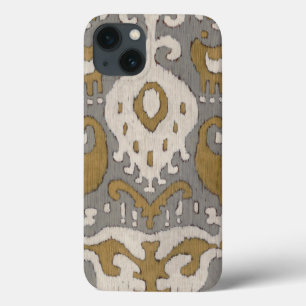 Ochre Ikat II iPhone 13 Hoesje