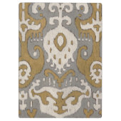 Ochre Ikat II Klembord (Achterkant)