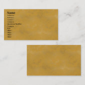 Ochre Wash Visitekaartje (Voorkant / Achterkant)