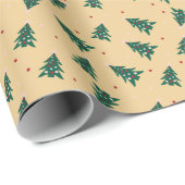 O'Christmas Tree Green Wrapping Paper Cadeaupapier (Rol Hoek)