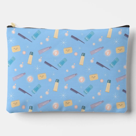 Ochtend Badkamer Ritueel Toiletartikelen Collage Etui (Voorkant)