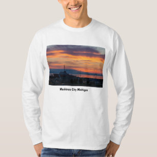 Ochtend barst over makreel t-shirt