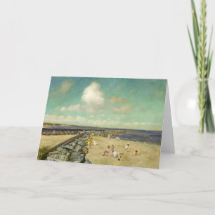 Ochtend bij Breakwater   William Merritt Chase Kaart