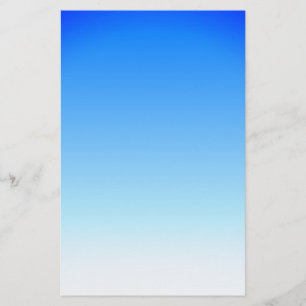 ochtend bij de waterverf van het zee briefpapier