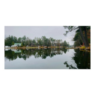 Ochtend bij Mirror Lake Perfect Poster