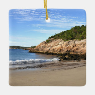 Ochtend bij Sand Beach Keramisch Ornament